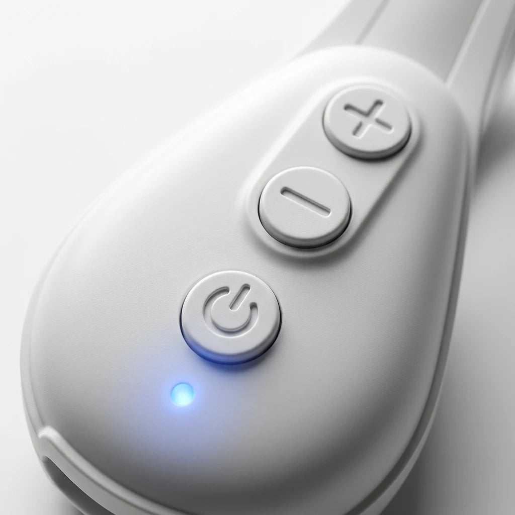Close-up of the Sculpt Pro intensity controls